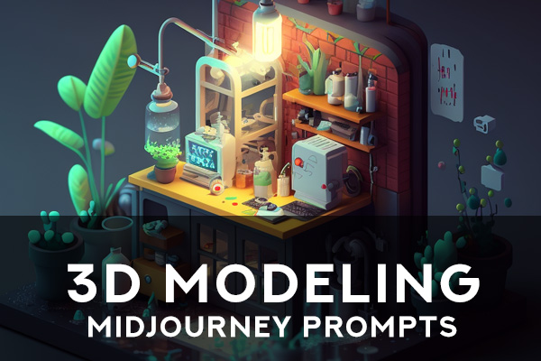 3D Modeling Midjourney